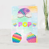 Invitation Invitación Pop It Niña (Devant)