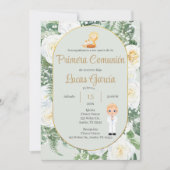 Invitation Invitación Primera Comunión Niño (Devant)