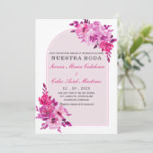 Invitation Invitaciones De Boda en Español Elegantes (Debout devant)