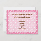 Invitation Invitaciones de cumpleaños, Fiesta de Rosa cupcake (Dos)