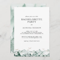 Invitat de Bachelorette Green et Gold Mountain