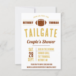 Invitation Invitat de Fête des mariées des couples sur mesure