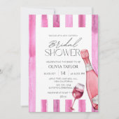 Invitation Invitat Fête des mariées Champagne de Prosecco mod (Devant)