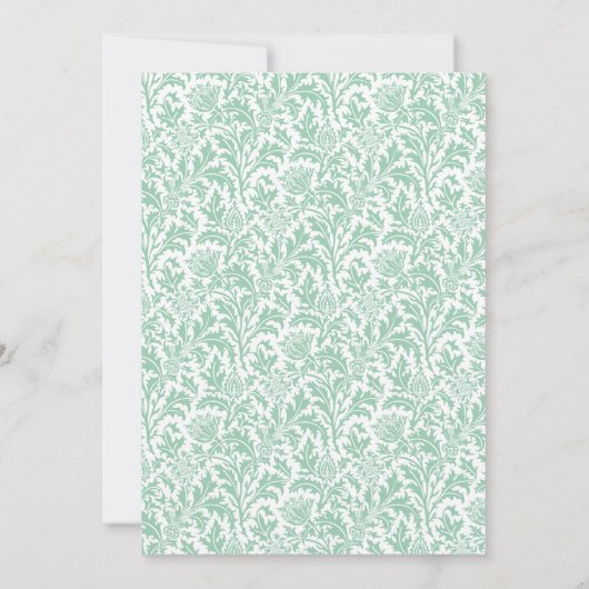 Invitation Invitati (Faux Ribbon) (Dos)