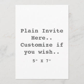 Invitation Invitation...