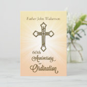 Invitation Invitation, 60e anniversaire de l'ordination (Debout devant)