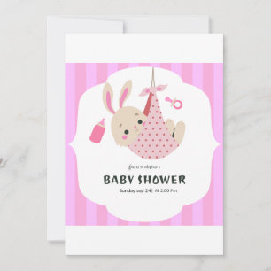 Invitation "Invitation à une baby shower"