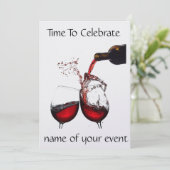 INVITATION ****INVITATION À UNE FÊTE ADULTE**** (Debout devant)