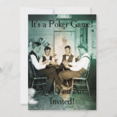 Invitation Invitation de jeu de poker 1890 (Devant)