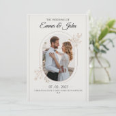 Invitation invitation-de-mariage-fleurie (Debout devant)