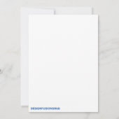 Invitation "Invitation du logo de la pile d'hydrogène vert fu (Dos)