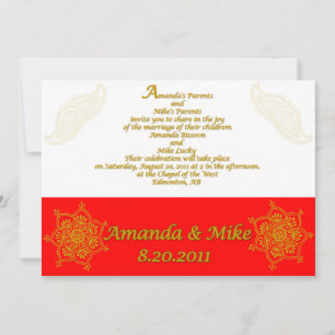 Invitation Invitation: Échantillon 1