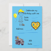 Invitation Invitation-FIFO SON + Camion de vidange (Devant)