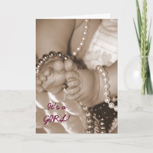 Invitation Invitation-il est une FILLE ! (Devant)