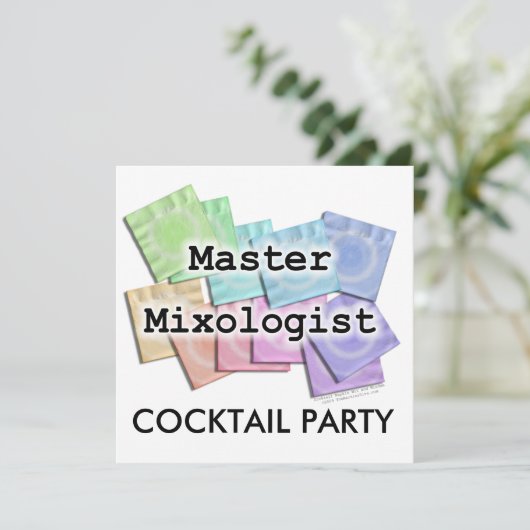Invitation, invitation - MASTER MIXOLOGIST (Debout devant)