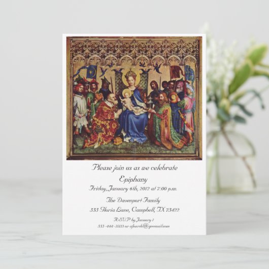 Invitation Invitation: Pèlerinage intérieur (Debout devant)