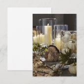 INVITATION **INVITATION POUR LA FÊTE OU LE DÎNER DE THANKSGIV (Devant / Derrière)