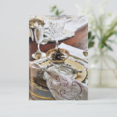 INVITATION **INVITATION POUR LE DINER OU LA FÊTE DE THANKSGIV (Debout devant)