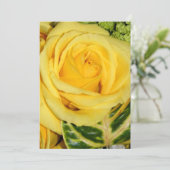 Invitation Invitation_Rose jaune (Debout devant)