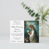 Invitation Invitation: Rose mystique (Debout devant)