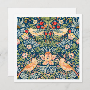 INVITATION INVITATION: WILLIAM MORRIS : STRAWBERRY THES