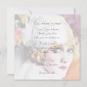 Invitation Invitations, anna nilsson sur le stock métallique  (Dos)