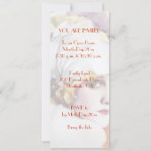 Invitation Invitations, anna nilsson sur le stock métallique  (Dos)