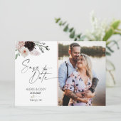 Invitation Invitations, Mariage, Mariée, Mariée Boho, Brouill (Debout devant)