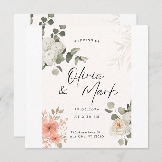 Invitation Invité à l'élargissement (Devant / Derrière)