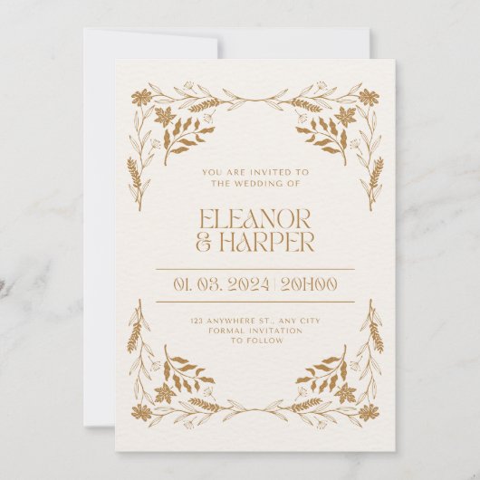 Invitation Invité à l'élargissement (Devant)