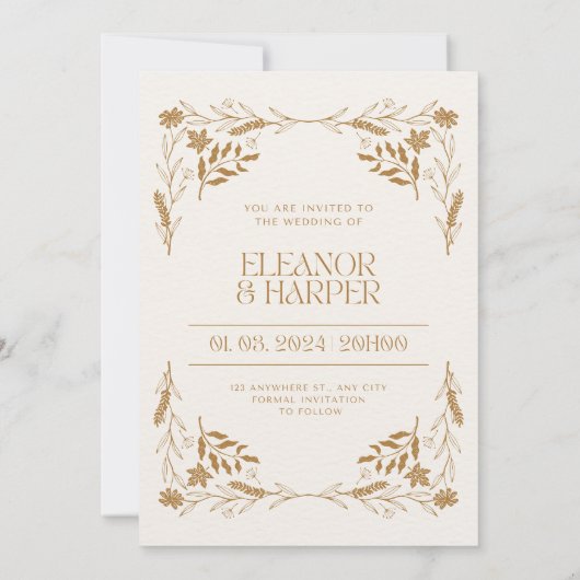 Invitation Invité à l'élargissement (Dos)