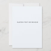 Invitation Invite de mariage floral pourpre - Design de l'oei (Dos)