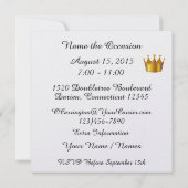 Invitation Invité(e) spécial(e) VIP - SRF (Dos)