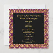 Invitation Invite plat elegant party customizable (Dos)