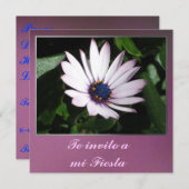 Invitation Invito d'Invitación - de Te une fiesta de MI - (Devant / Derrière)
