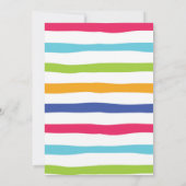 Invitation Invitons Une Fête De Blast Pool (Dos)