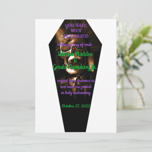 Invitation Invoqué (Debout devant)