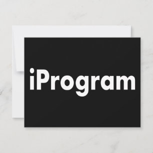 Invitation iProgramme
