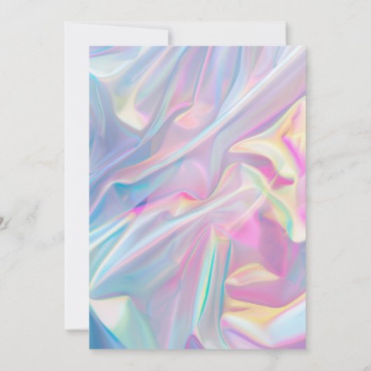 Invitation Iridescent Witch Hat Wickedly Good Time Birthday  (Dos)