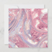 Invitation Iridesecent Pink and Purple Sequin (Dos)