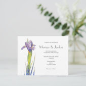 Invitation Iris 2 (Debout devant)