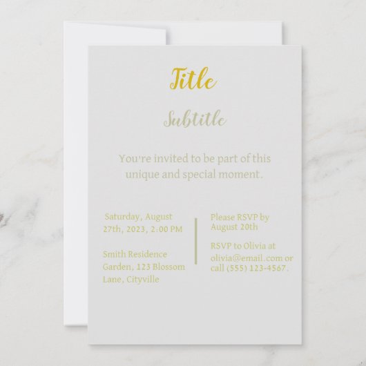 Invitation Iris espagnol par Pierre-Joseph Redouté (Dos)