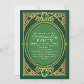 Invitation Irish Celtic St. Patrick's Day Party (Devant)