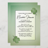 Invitation Irish Dream Bridal Shower (Devant / Derrière)