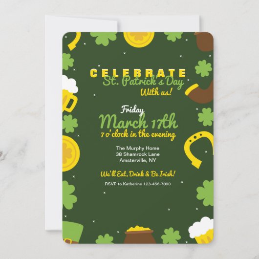 Invitation Irish Elements (Devant)