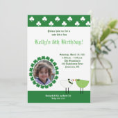 Invitation irlandais de *PHOTO* d'oiseaux du jour (Debout devant)