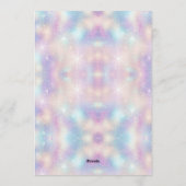 Invitation Irridescent Glitter New Year's Eve Party (Dos)