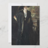 Invitation Irving Ramsey Wiles - Ma fille Gladys (Devant)