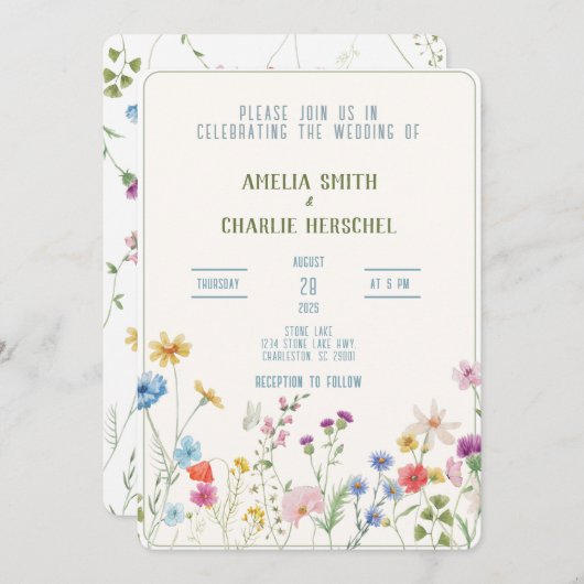 Invitation is translated as "Invitation" in French (Devant / Derrière)