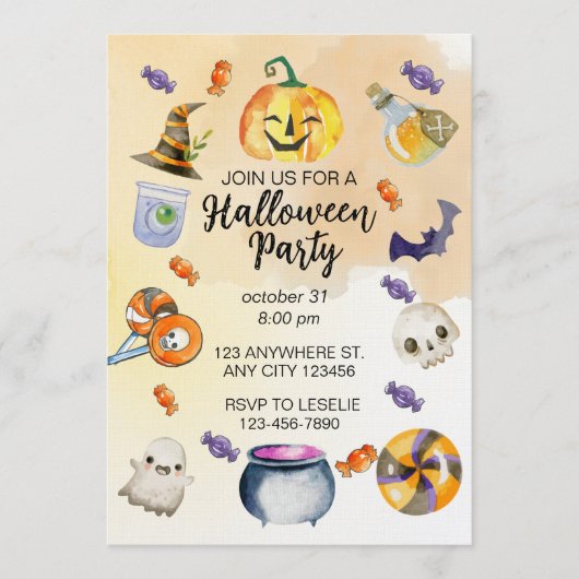 Invitation is translated as "Invitation" in French (Devant)